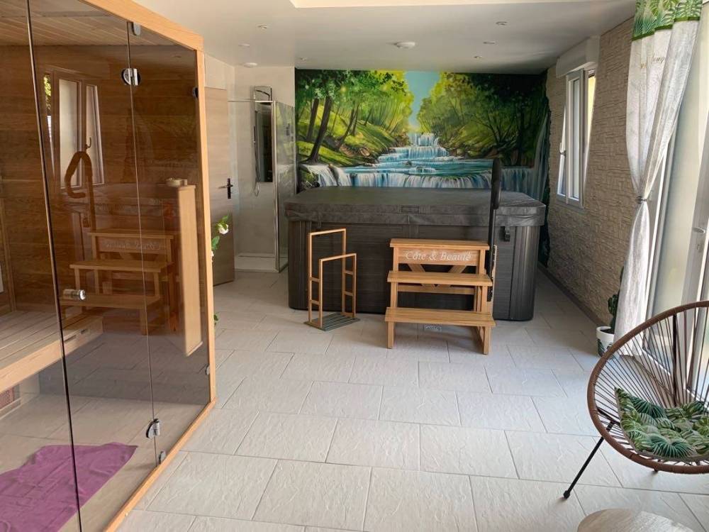 Jacuzzi et sauna